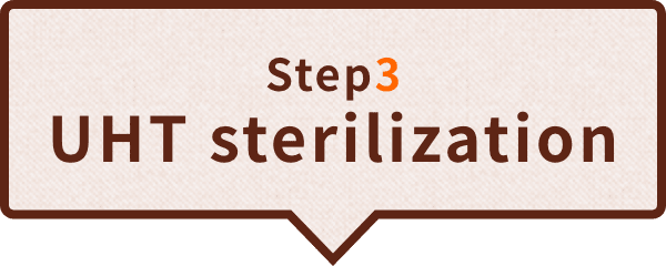 UHT sterilization