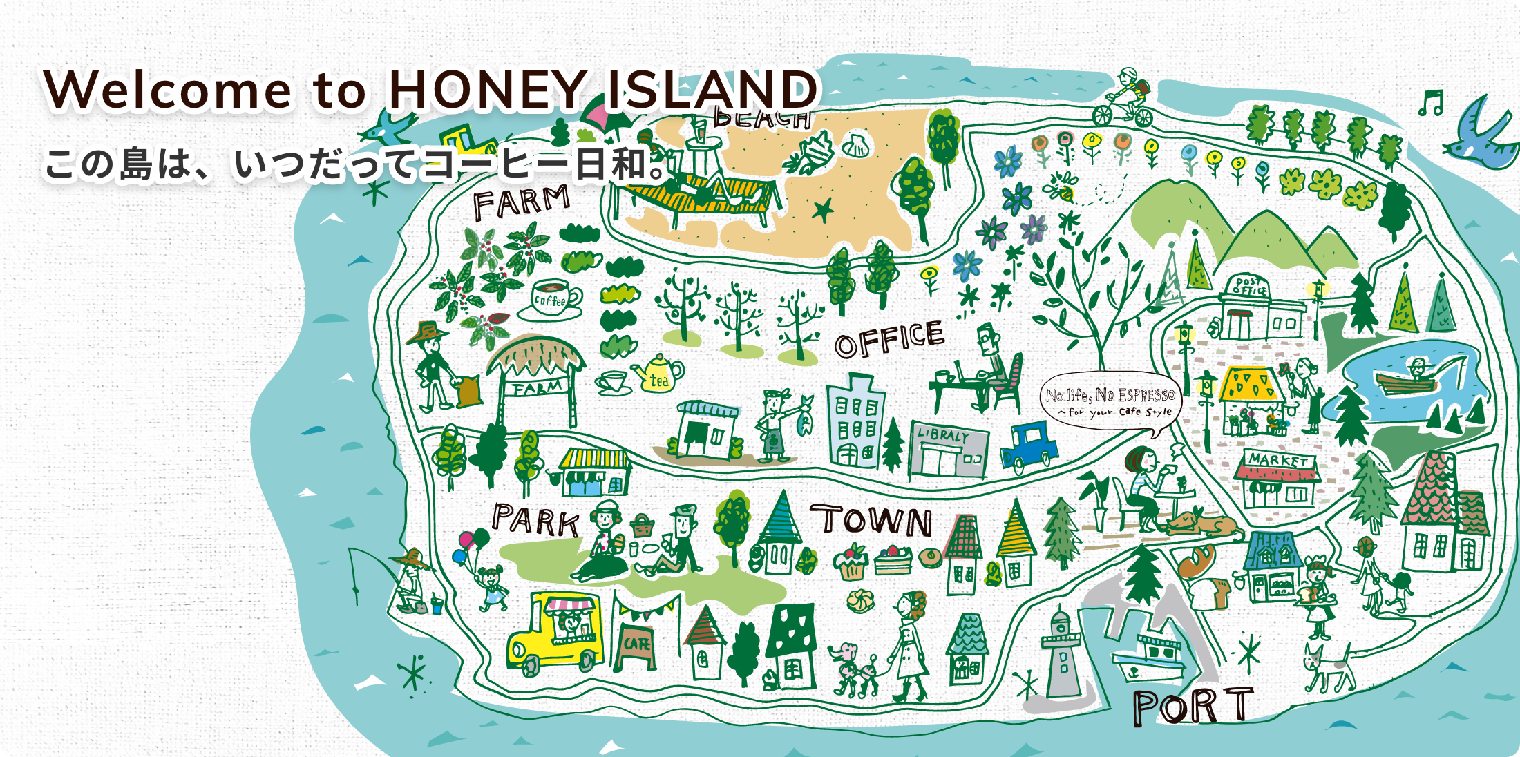 HONEY ISLANDについて